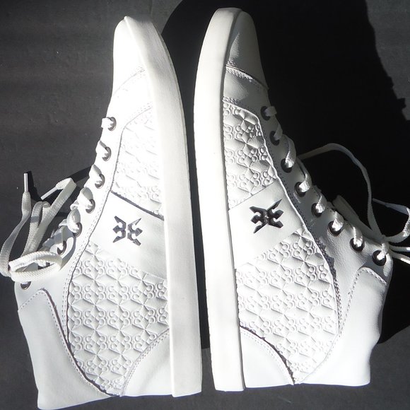 SIZE 14. MIGUEL CABRERA MIGGY leather athletic shoes.